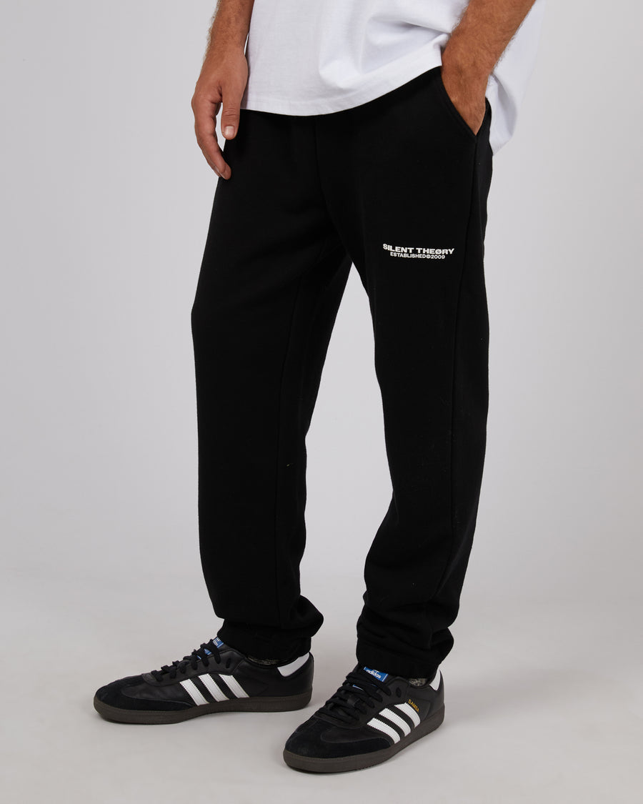 Essential Theory Track Pant - Black