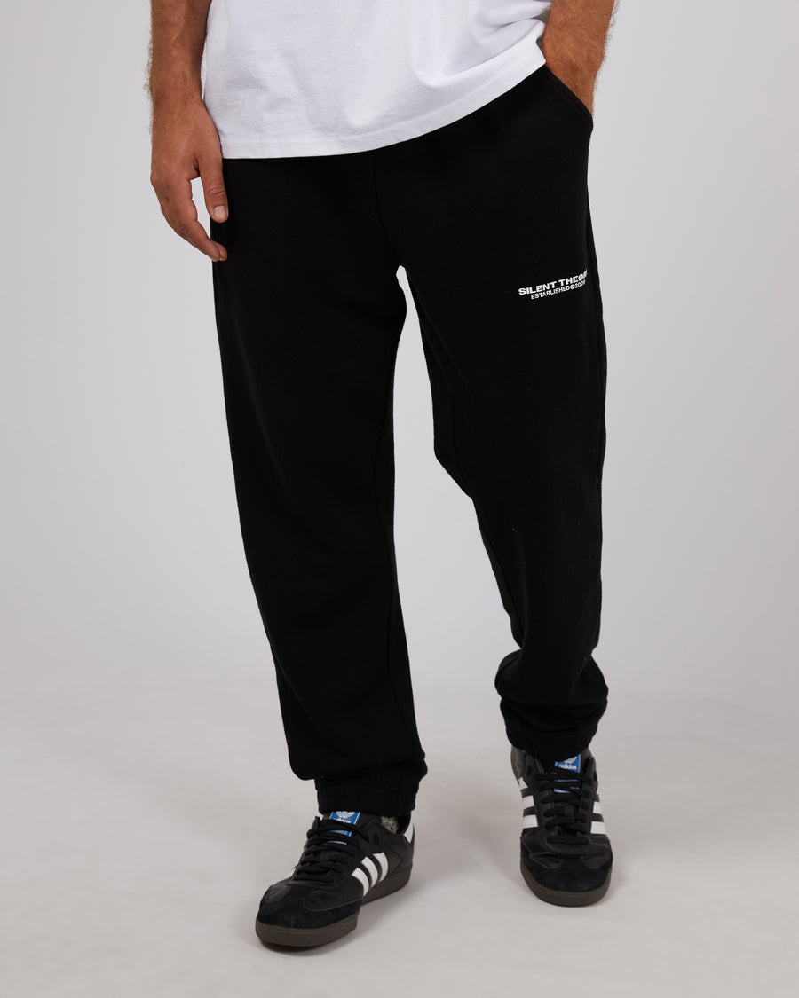 Essential Theory Track Pant - Black