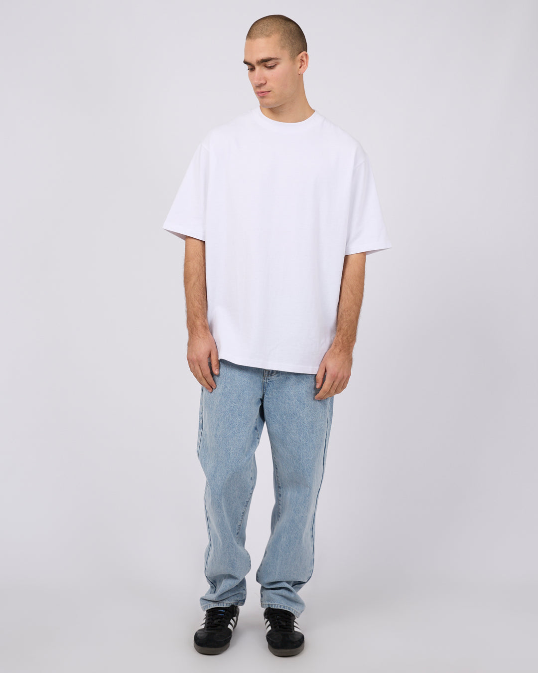 Silent Theory Heavy Weight Tee - White (view 2)