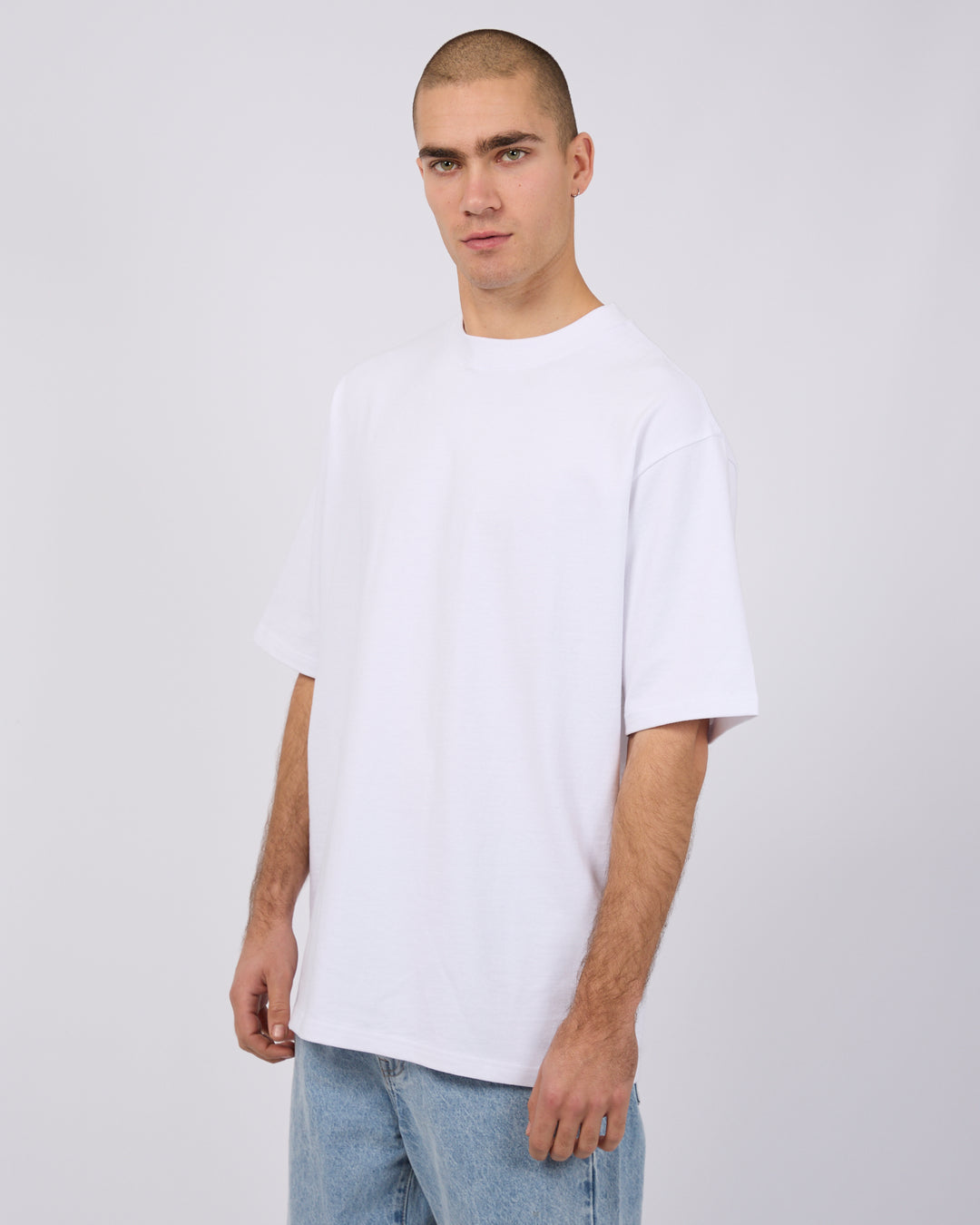 Silent Theory Heavy Weight Tee - White (view 4)