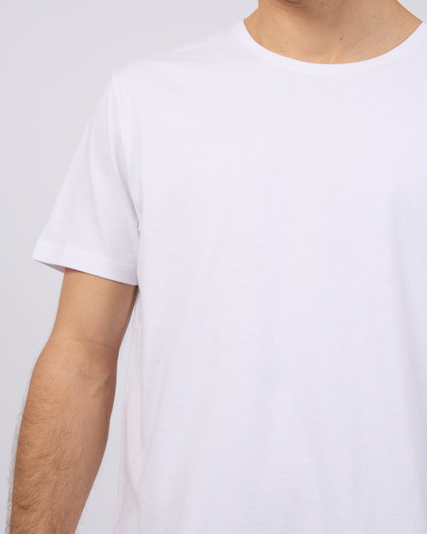 Silent Theory Tail Tee - White (view 2)