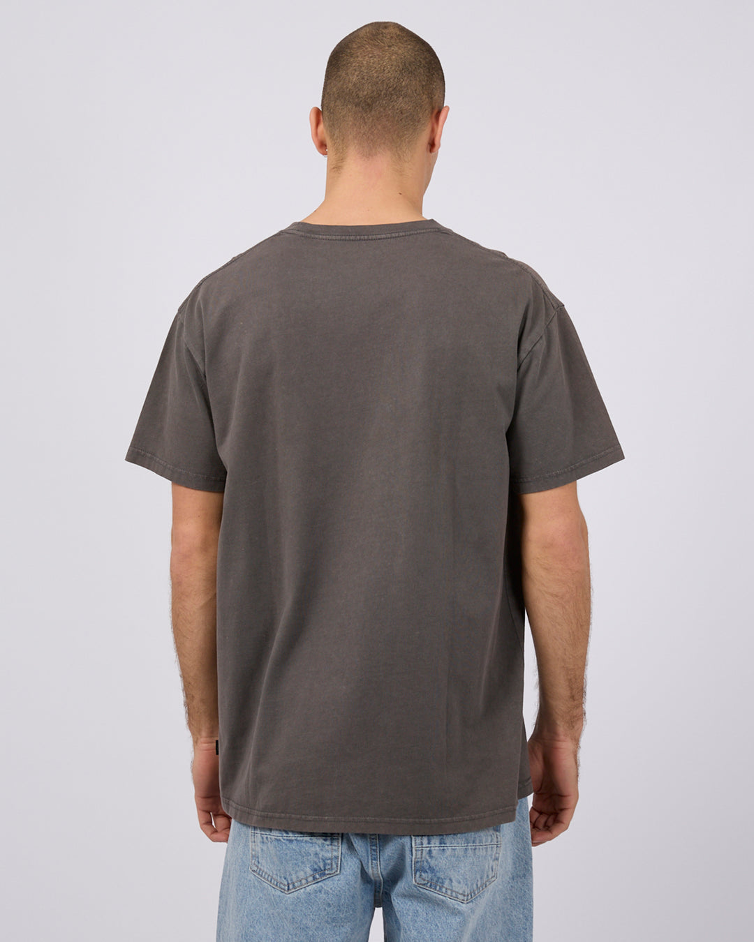 Solid Tail Tee - Coal