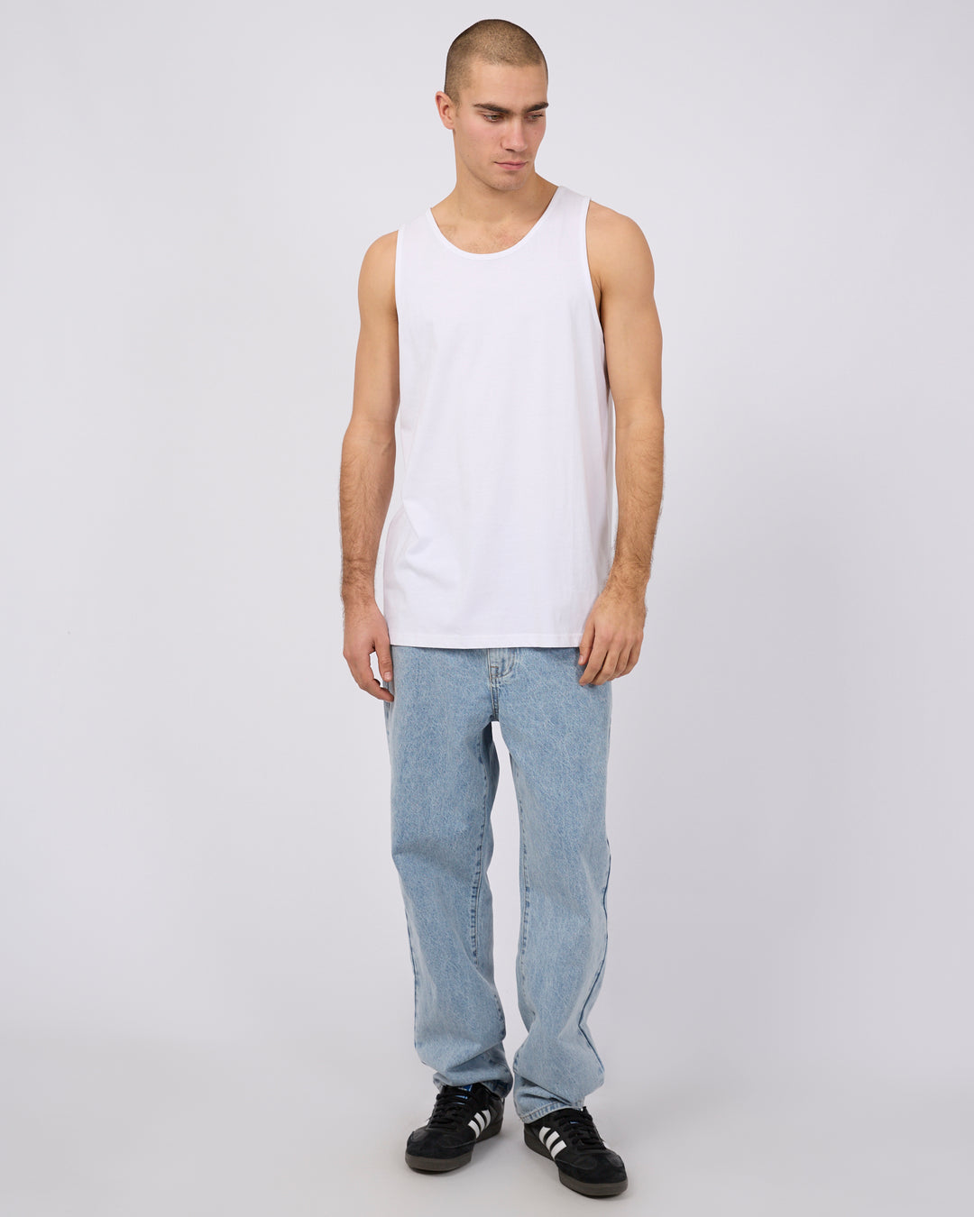 Silent Theory Classic Singlet - White (view 2)