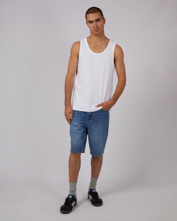 Silent Theory Rib Tank - White (view 2)