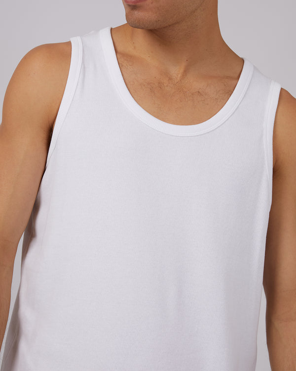 Silent Theory Rib Tank - White (view 5)