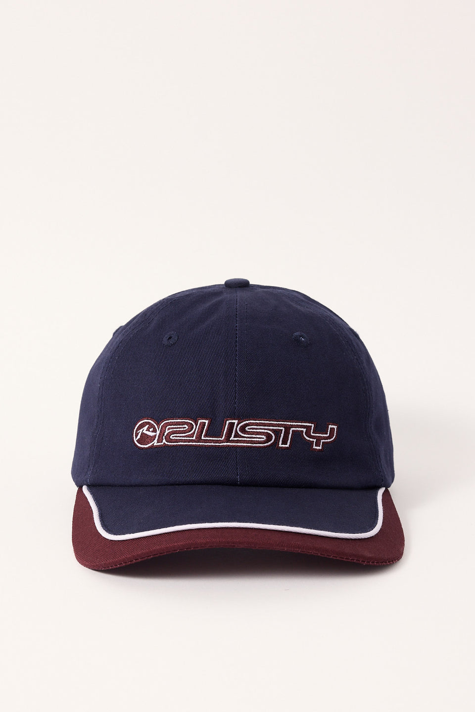 Rusty Flip Daddy Panel Dad Cap - Navy Blue