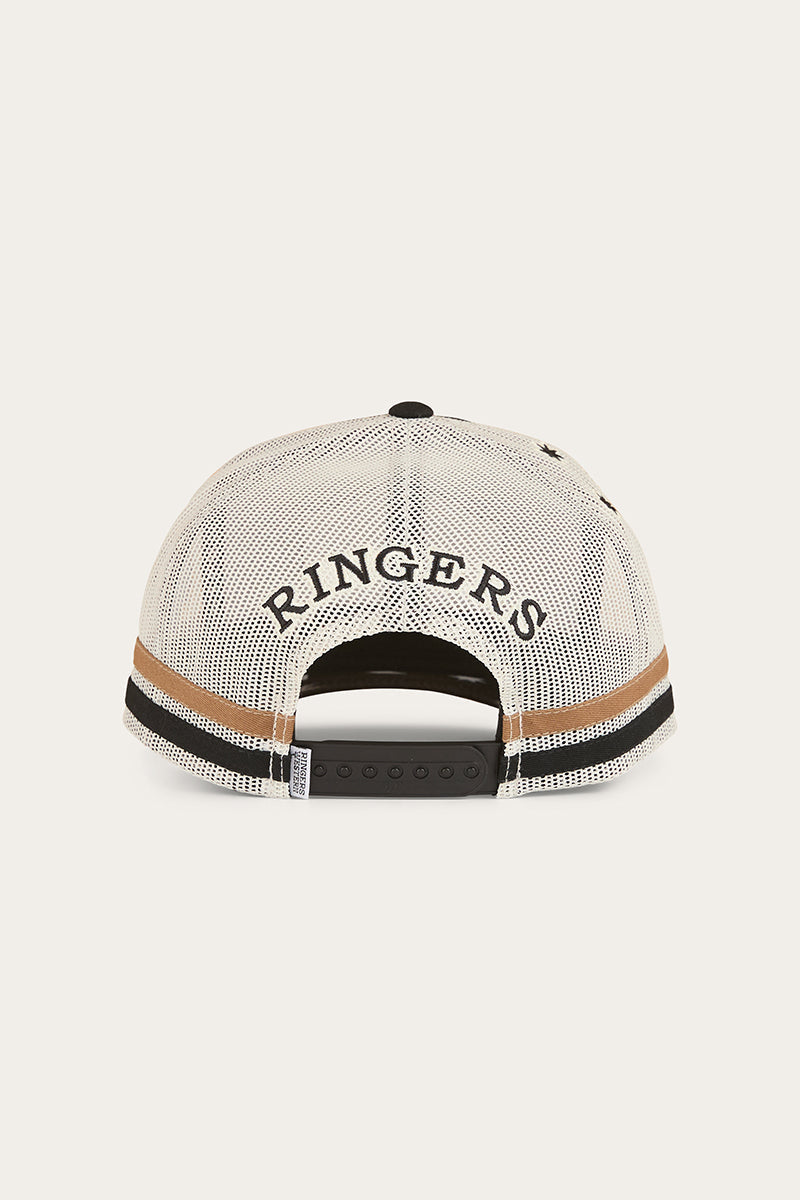 Ringers Western Country Club Deep Fit Trucker Cap - Black (view 2)
