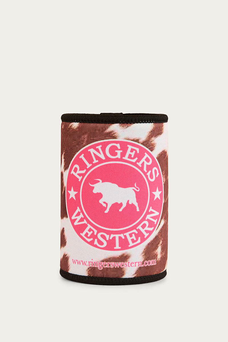 Ringers Western Daisy Stubby Cooler White/Tan