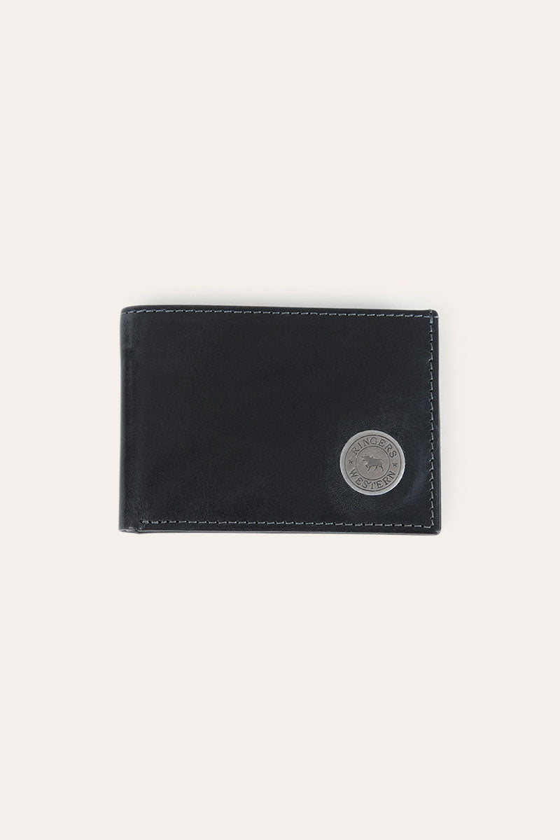 Ringers Western Toro Slim Wallet in Black