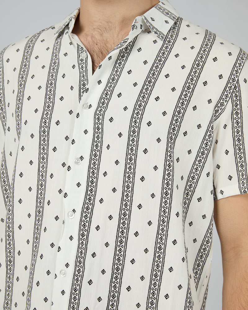 Golden Hour SS Shirt - White