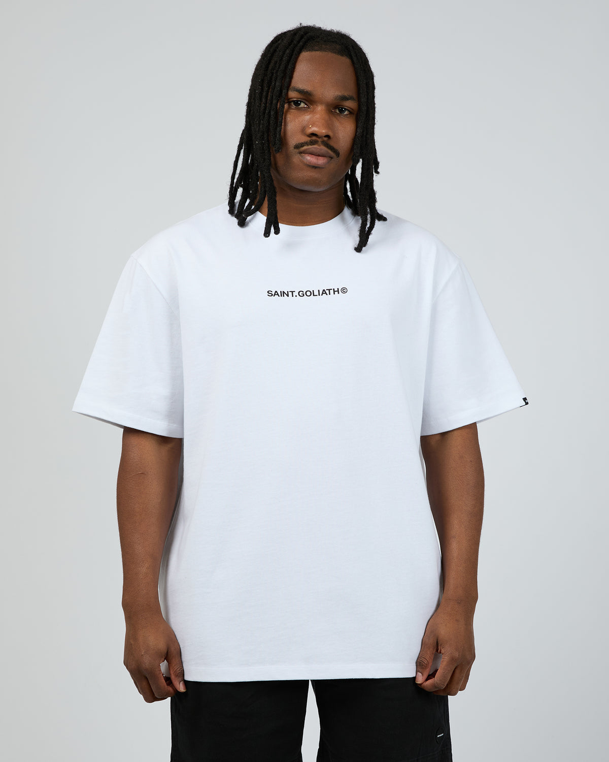 Saint Goliath ID Tee - White