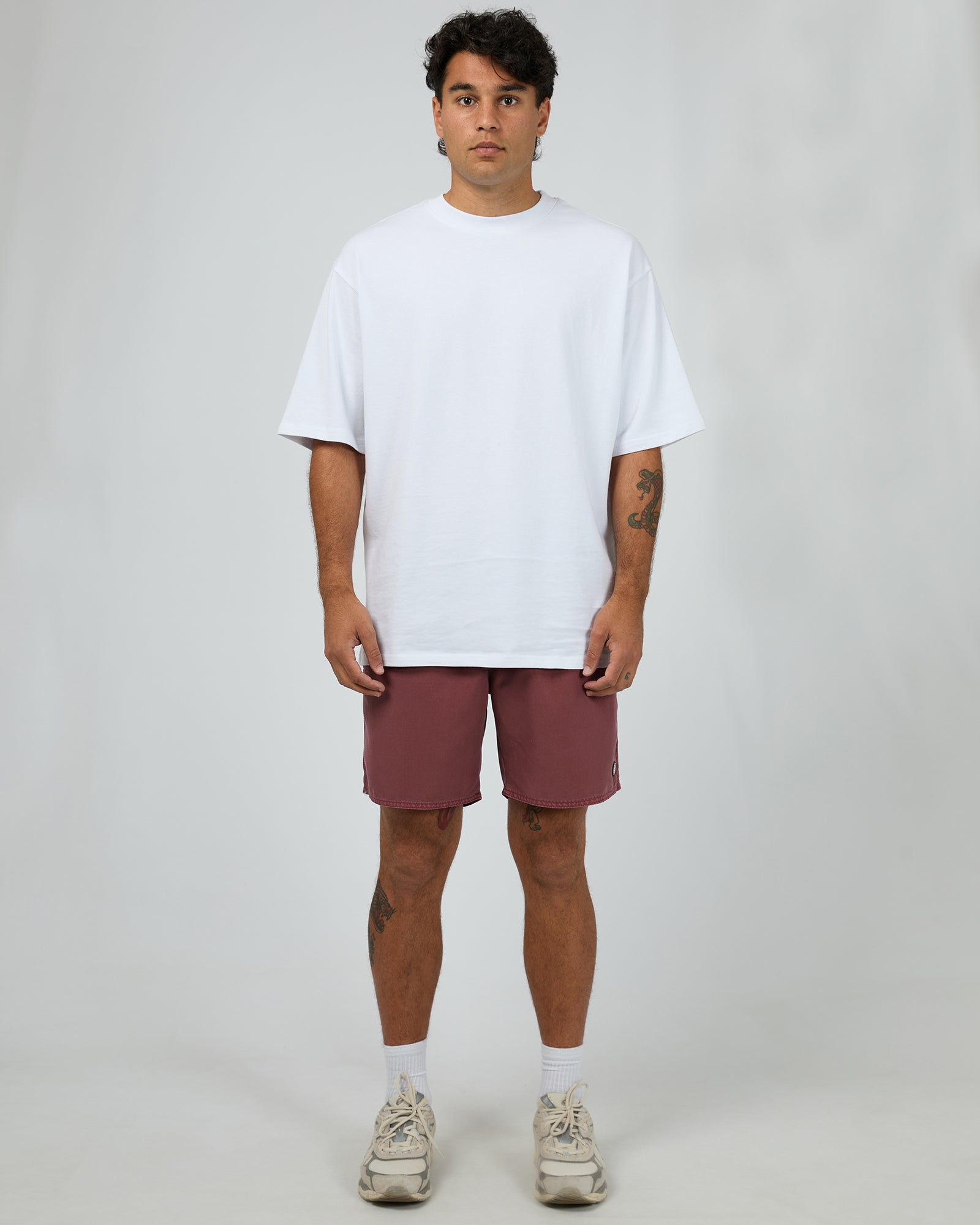 Saint Goliath Illusion Short - Burgundy (view 2)