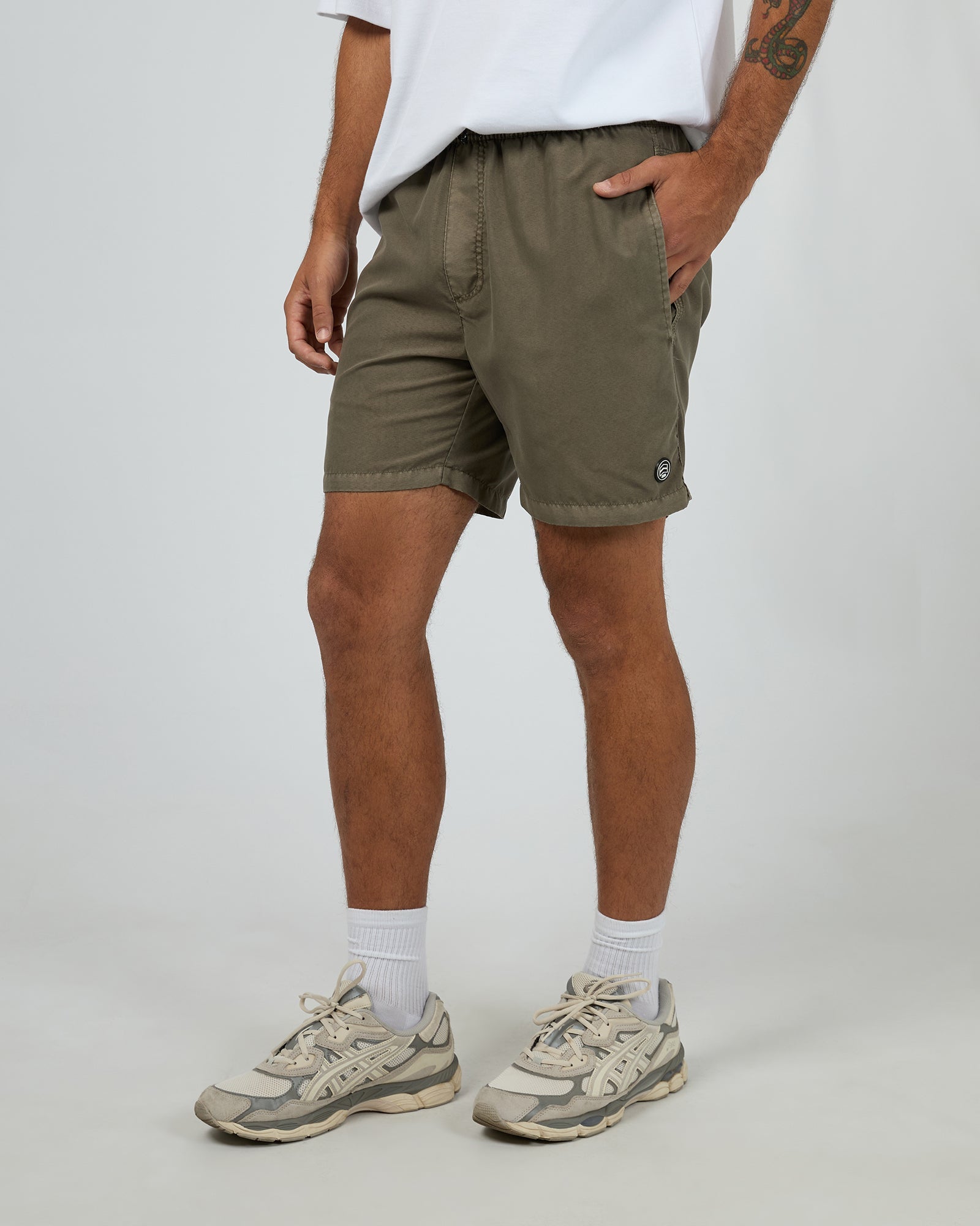 Saint Goliath Illusion Short - Dark Khaki (view 3)