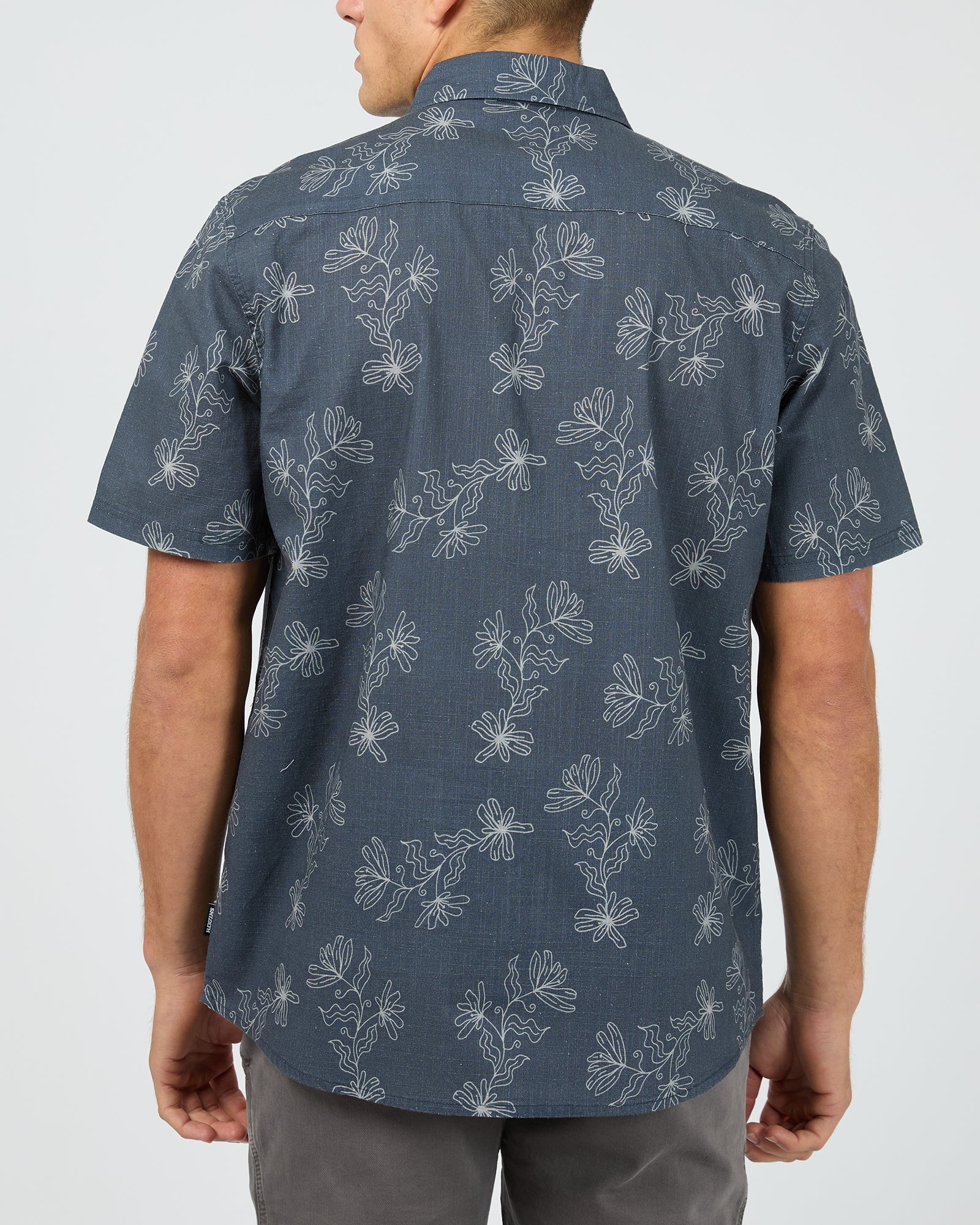 Saint Goliath Blackgate Short Sleeve Shirt – Navy (view 3)