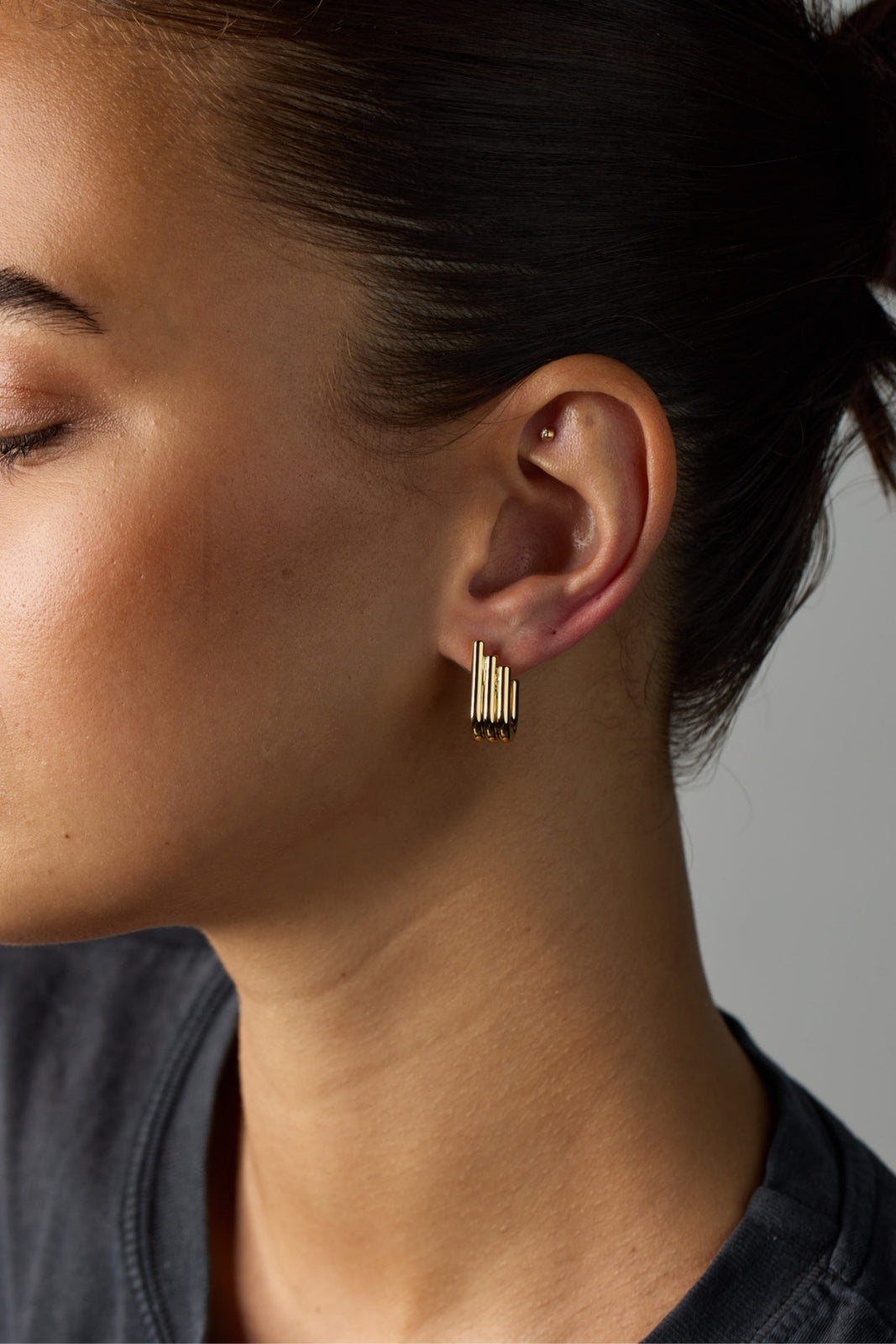 Zafino Elly Hoop - Gold (view 2)