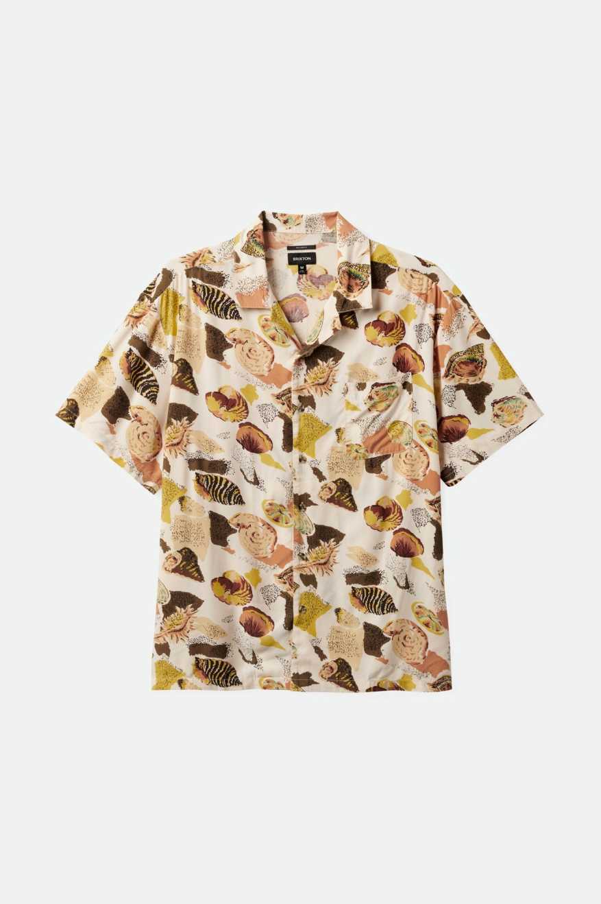 Brixton Bunker SS Woven Shirt - Multi Color Shell (view 6)