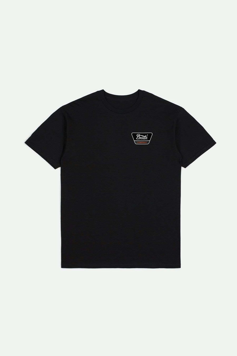 Brixton Linwood Short Sleeve Standard Tee - Black / Orange / White