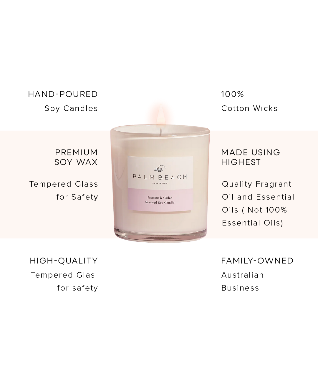 Standard 420g Candle - Clove + Sandalwood