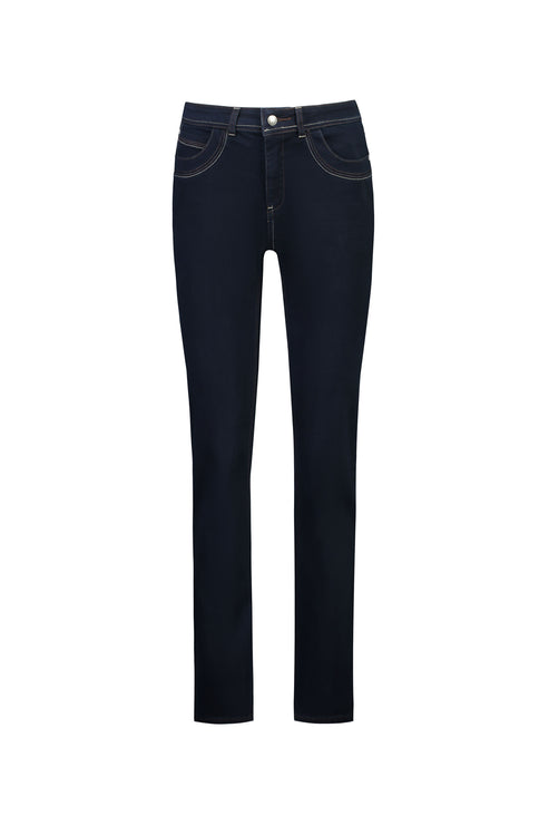 Vassalli Straight Leg Full Length Jean - Indigo Denim (view 6)