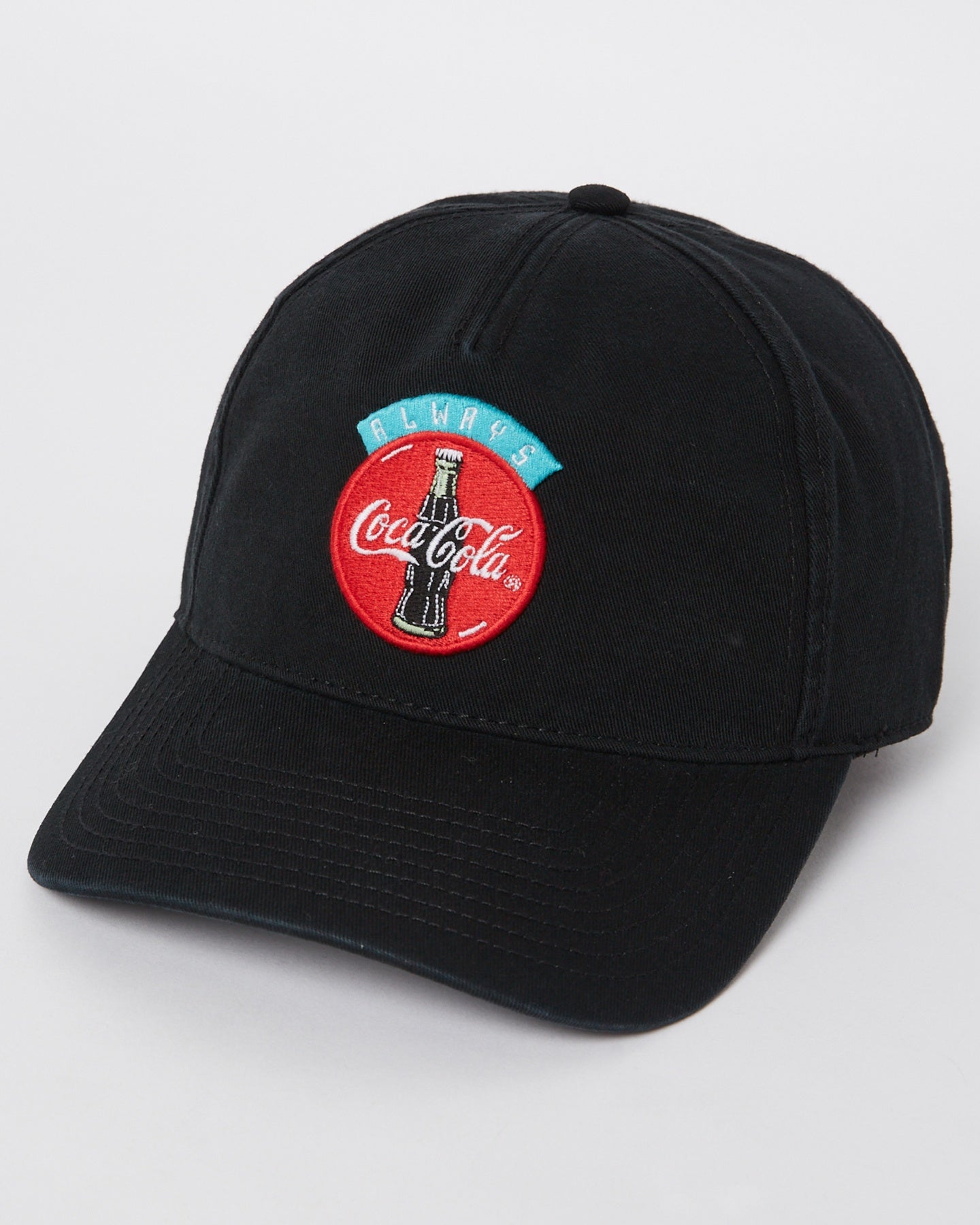 American Needle Always Coke Surplus cap in black - front