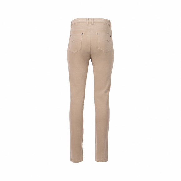 Vassalli Slim Leg Full Length Jean - Oat Denim (view 2)