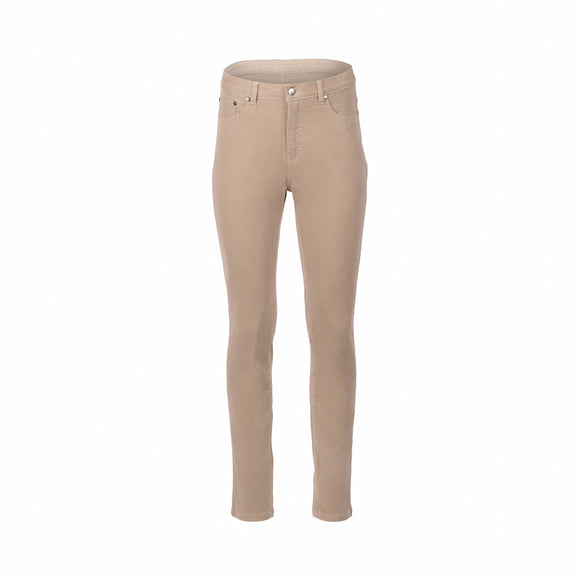 Vassalli Slim Leg Full Length Jean - Oat Denim