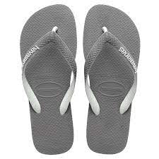Top Mix Thongs - Steel Grey