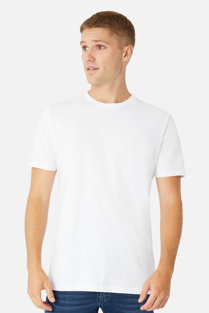 Industrie The New Basic Crew Tee - White (view 2)