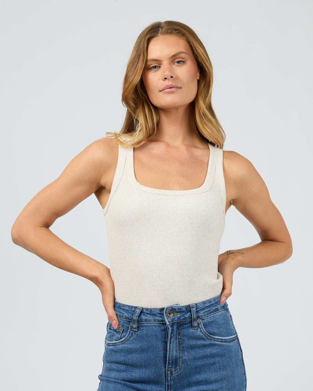 Silent Theory Pia Tank - Oat