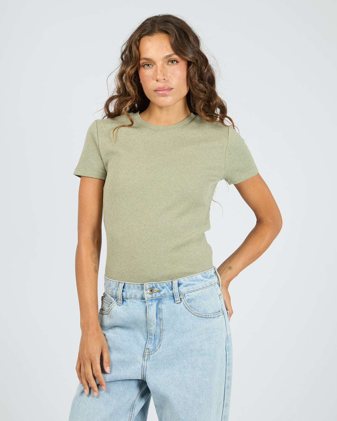 Silent Theory Bella Tee - Fern