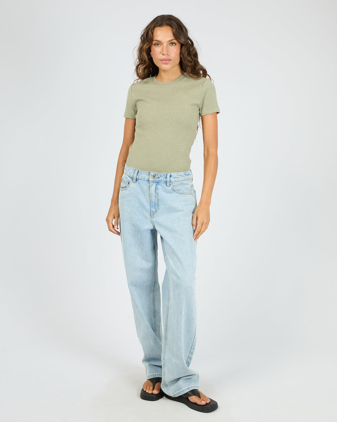 Silent Theory Bella Tee - Fern (view 2)