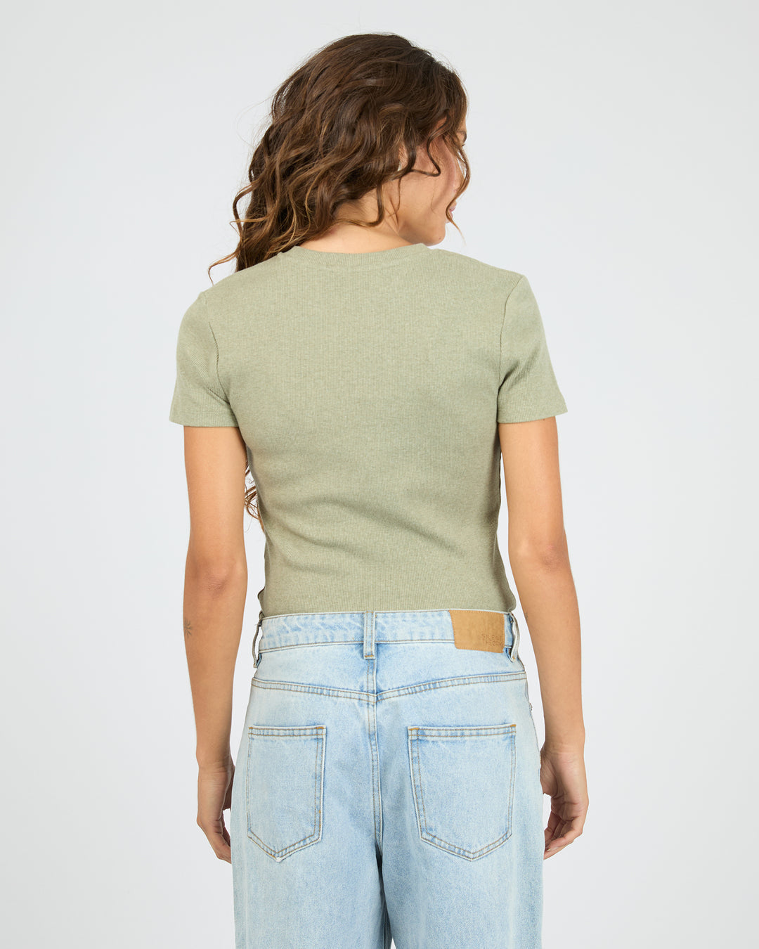 Silent Theory Bella Tee - Fern (view 3)