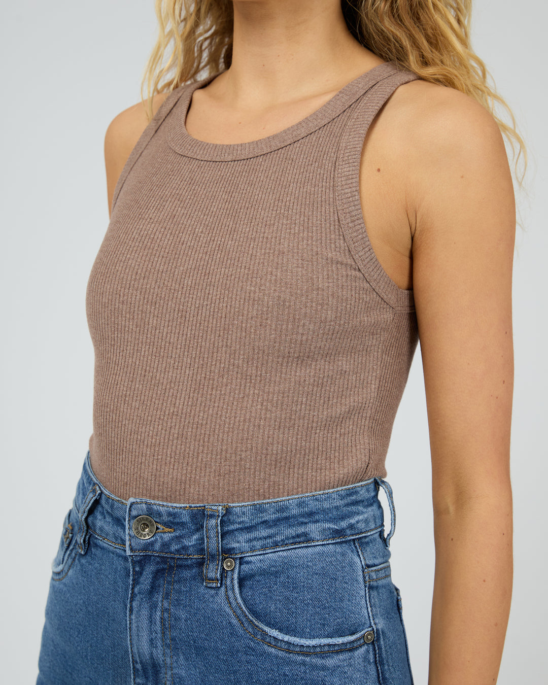 Ella Tank - Brown - Catani Clothing