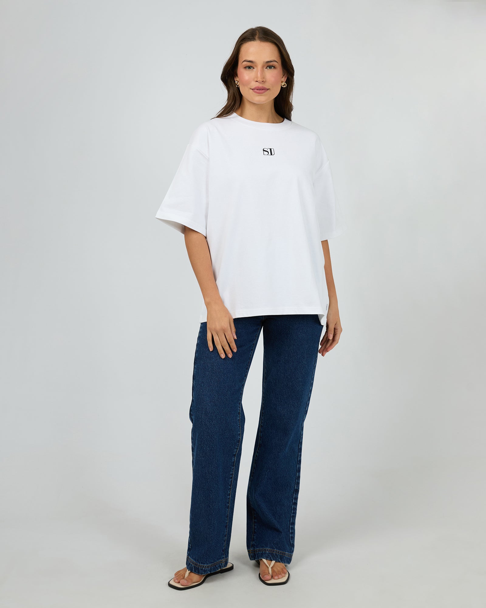 Silent Luxe Tee - White