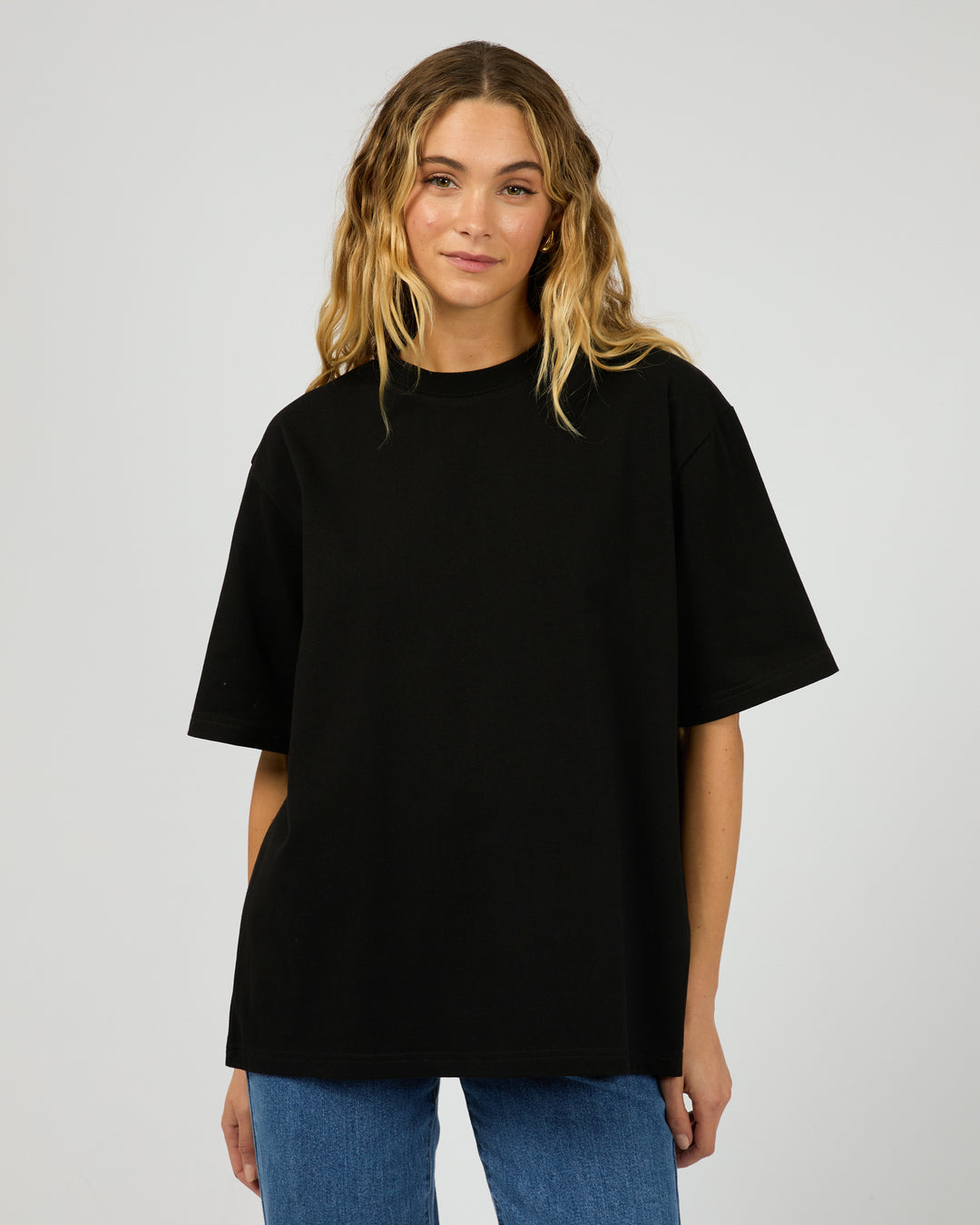 Silent Theory Core Oversized Tee - Black