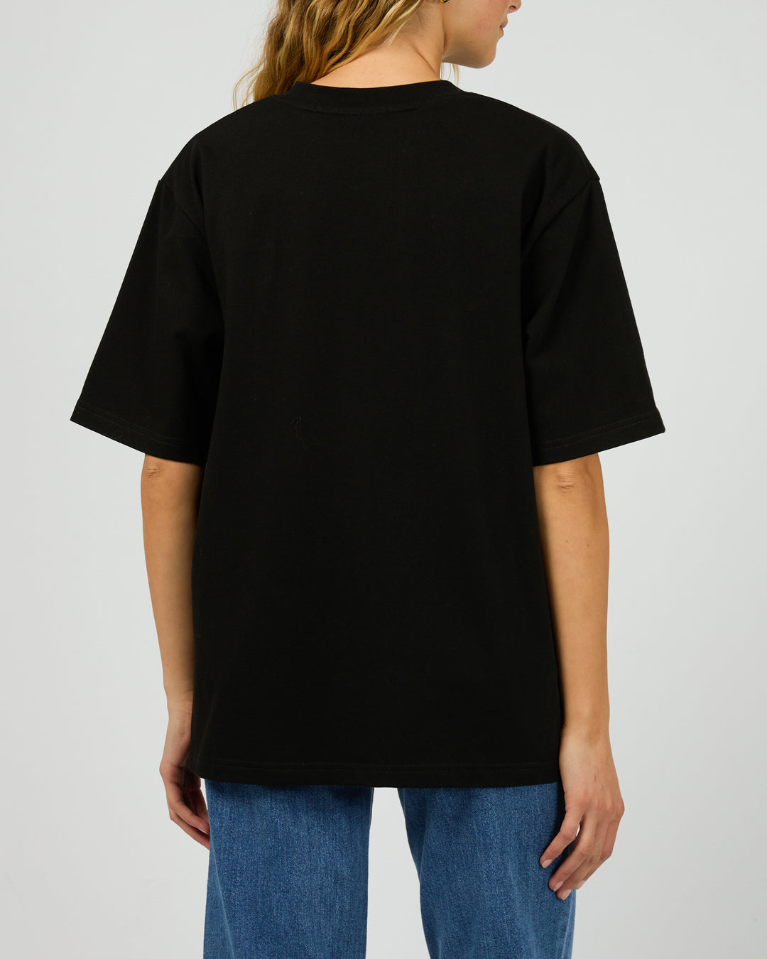 Silent Theory Core Oversized Tee - Black (view 3)