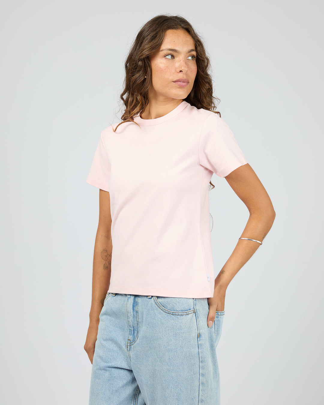 Silent Theory Regular Tee - Blush (view 4)