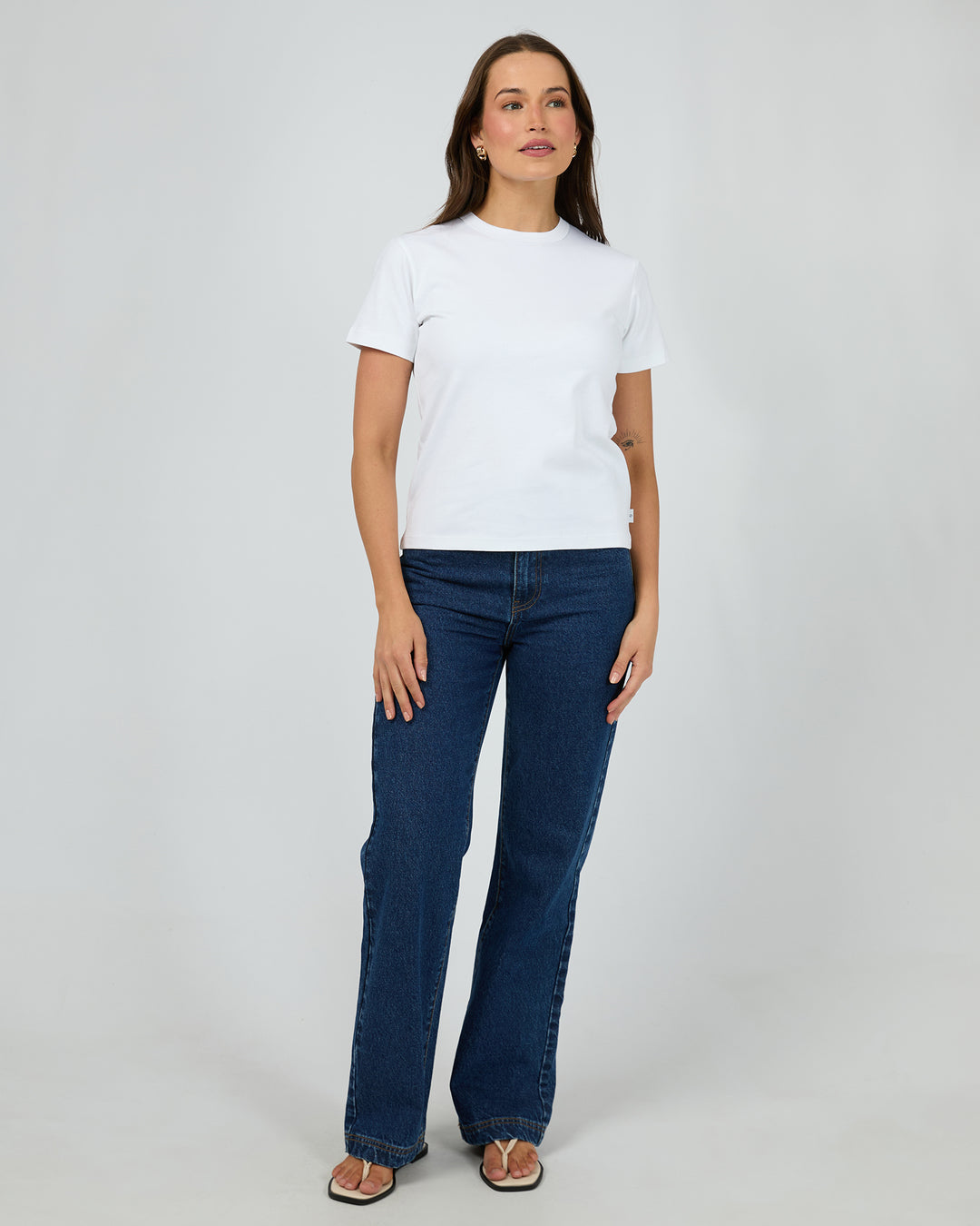 Silent Theory Regular Tee - White (view 2)