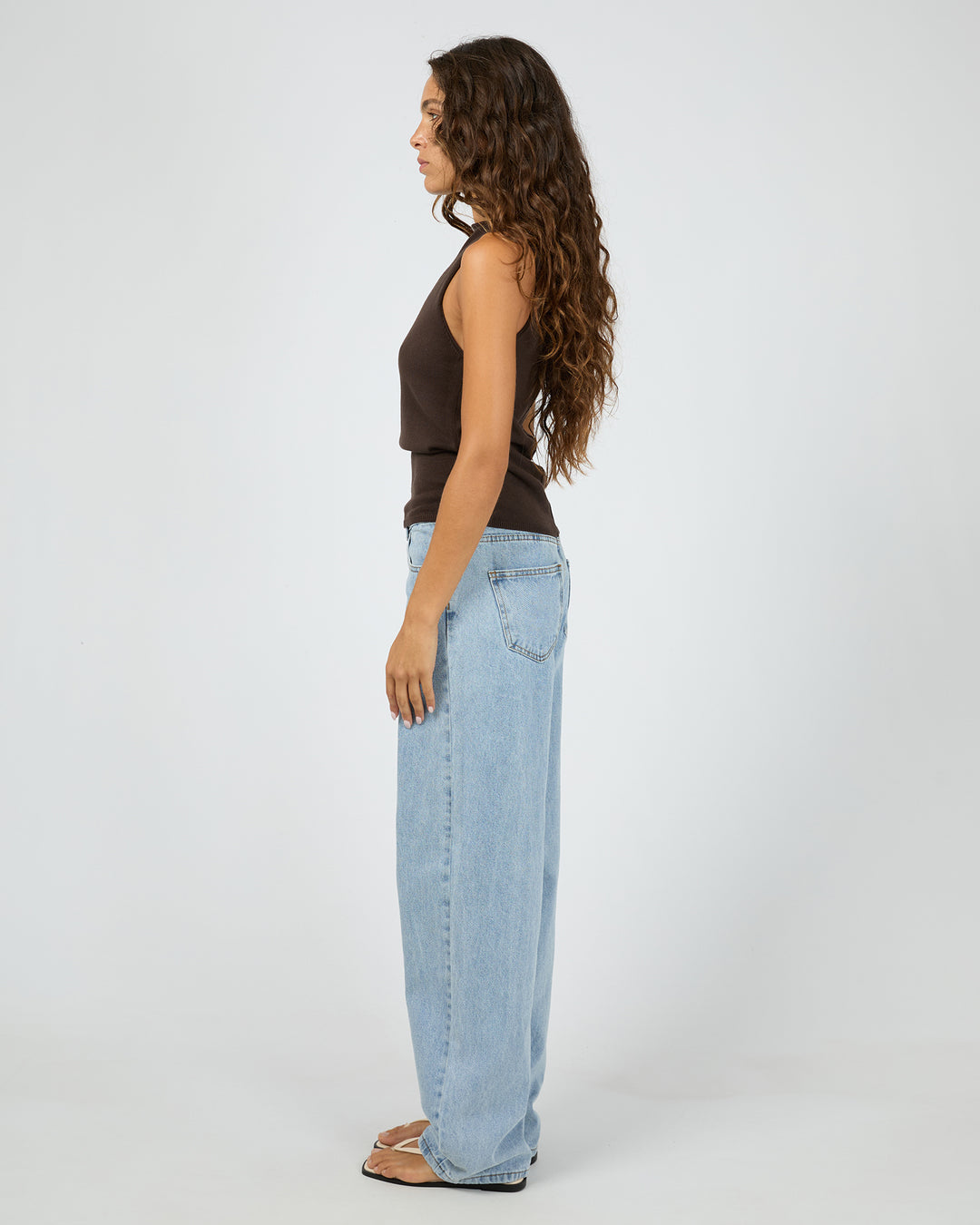 Ellis Tank Top - Choc