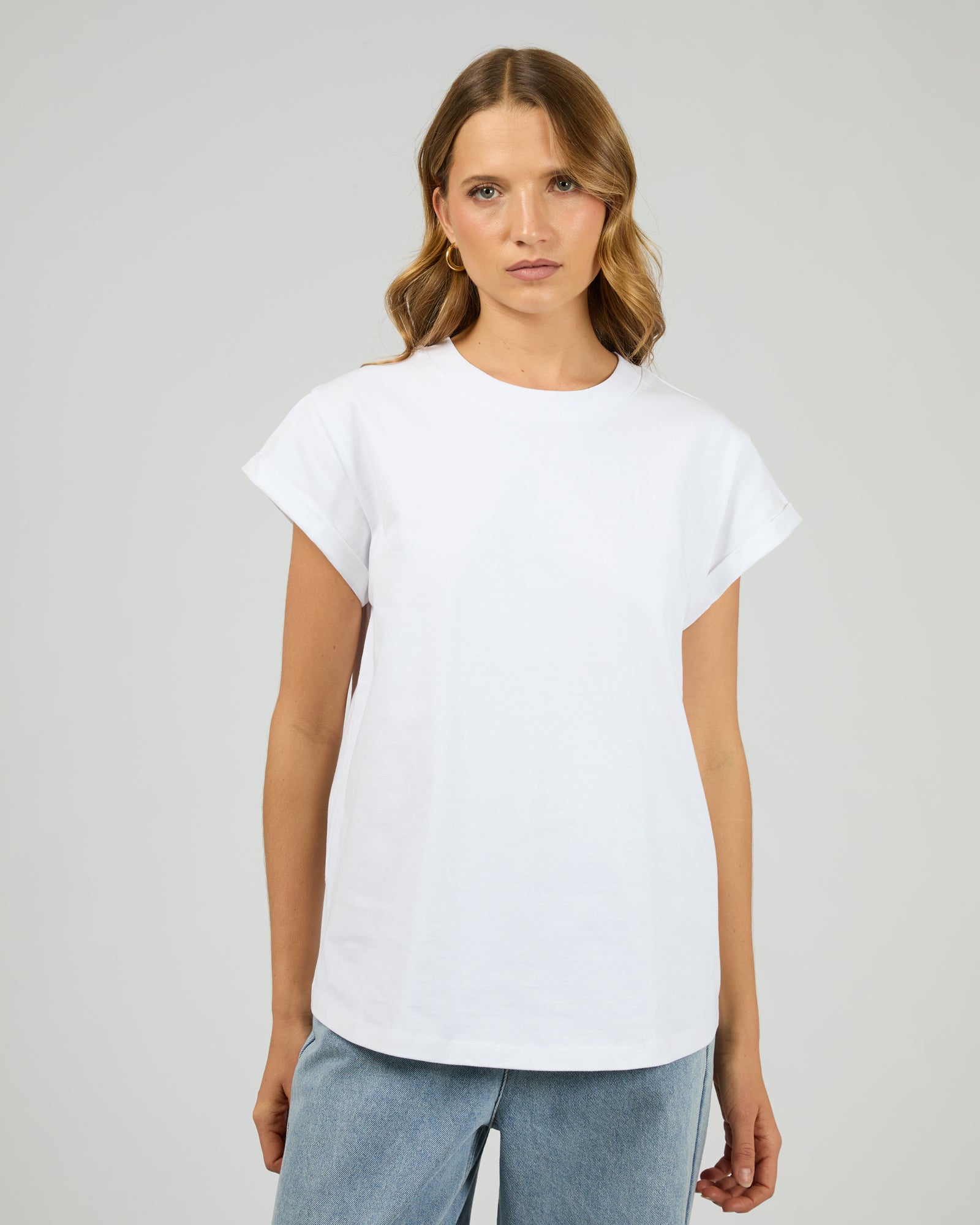 Silent Theory Essential Tee in white - front