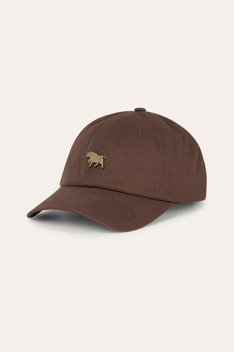 Hero Flexfit 110 Baseball Cap - Chocolate / Antique Brass