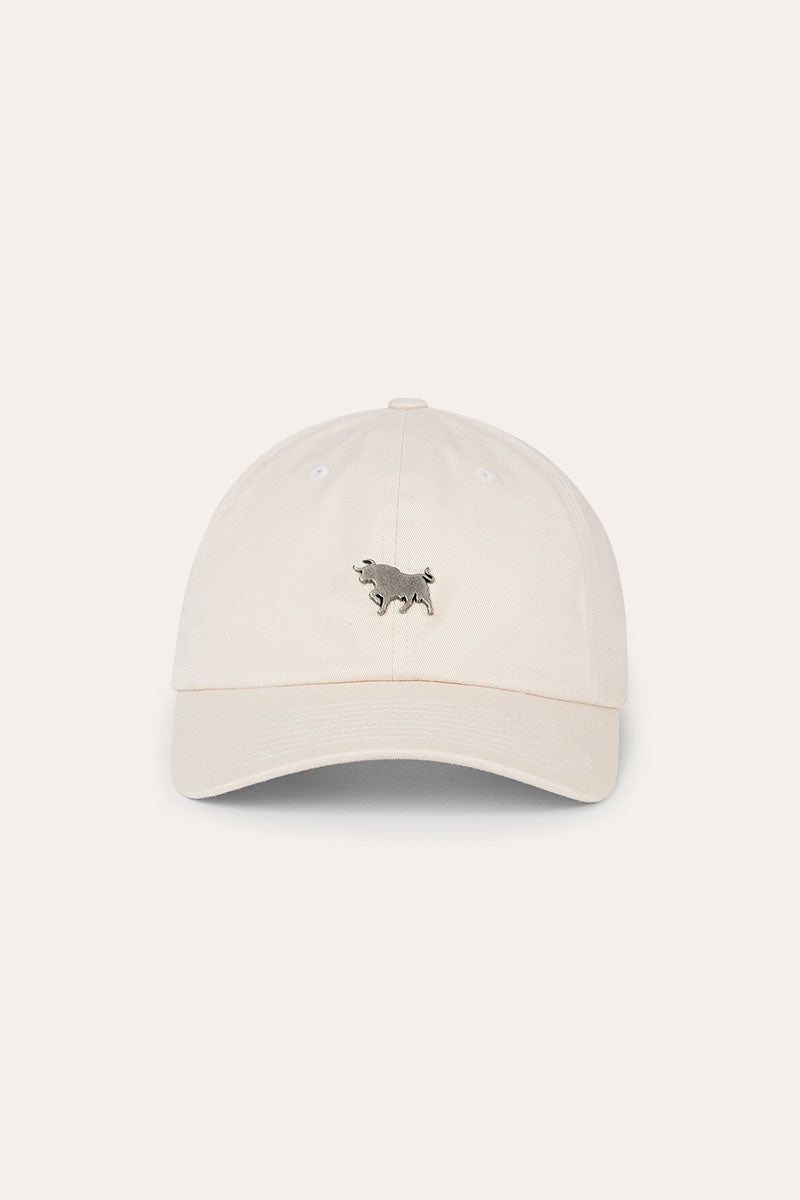 Hero Flexfit 110 Baseball Cap - Cream / Antique Silver