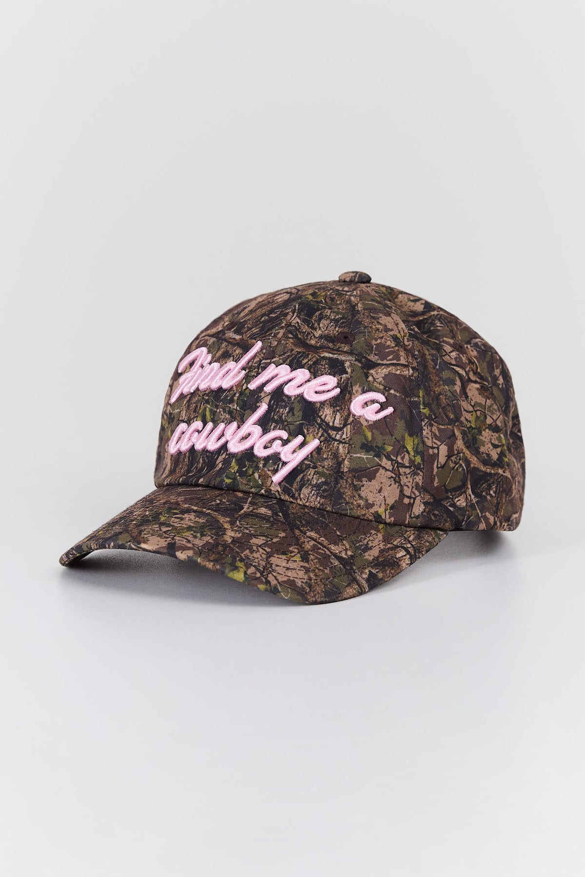 Ringers Western Find Me Baseball Cap in camo