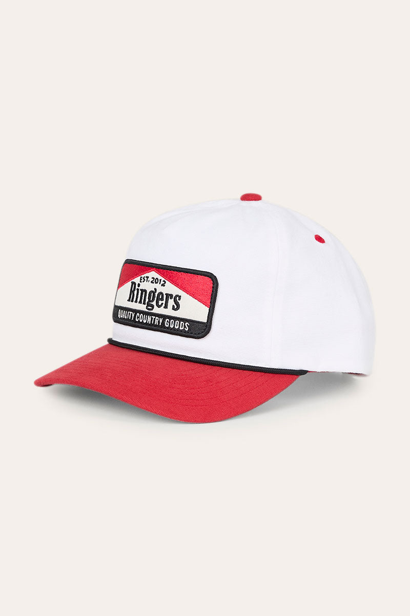 Rangers Roadhouse Cap - Off White / Red