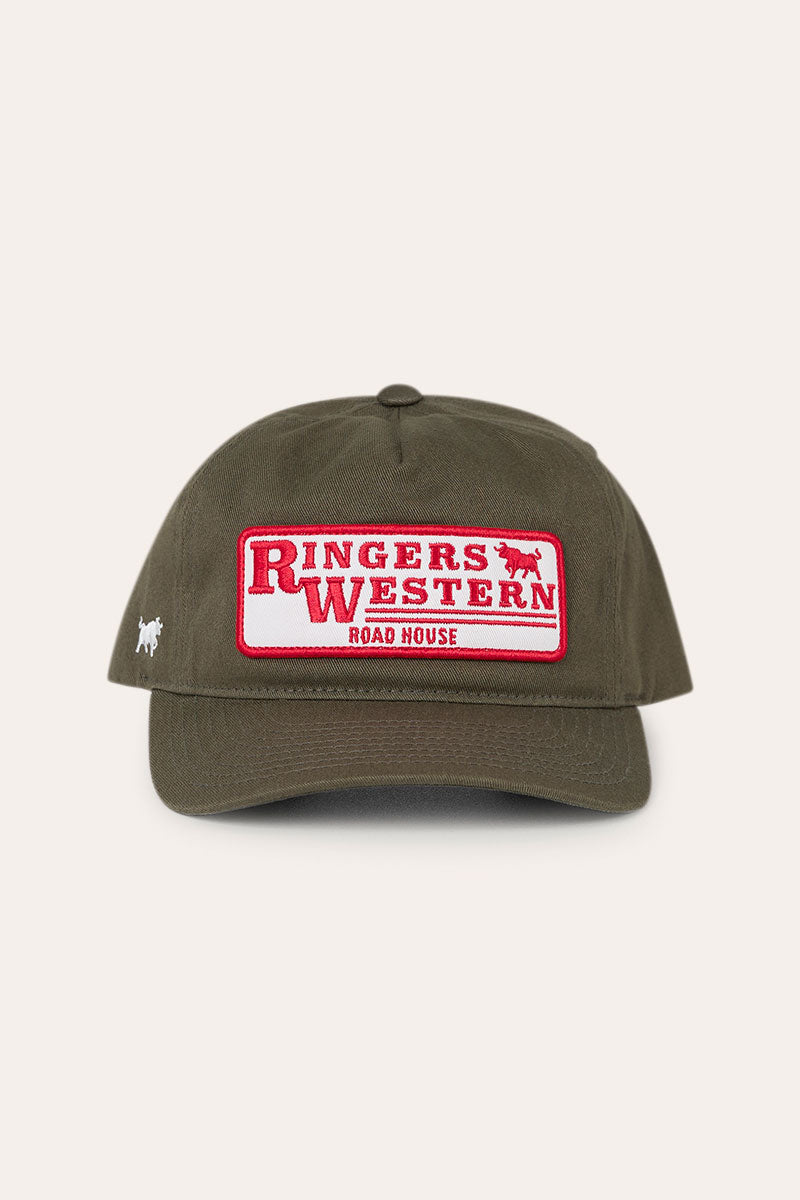 The Original Roadhouse Cap - Military Green