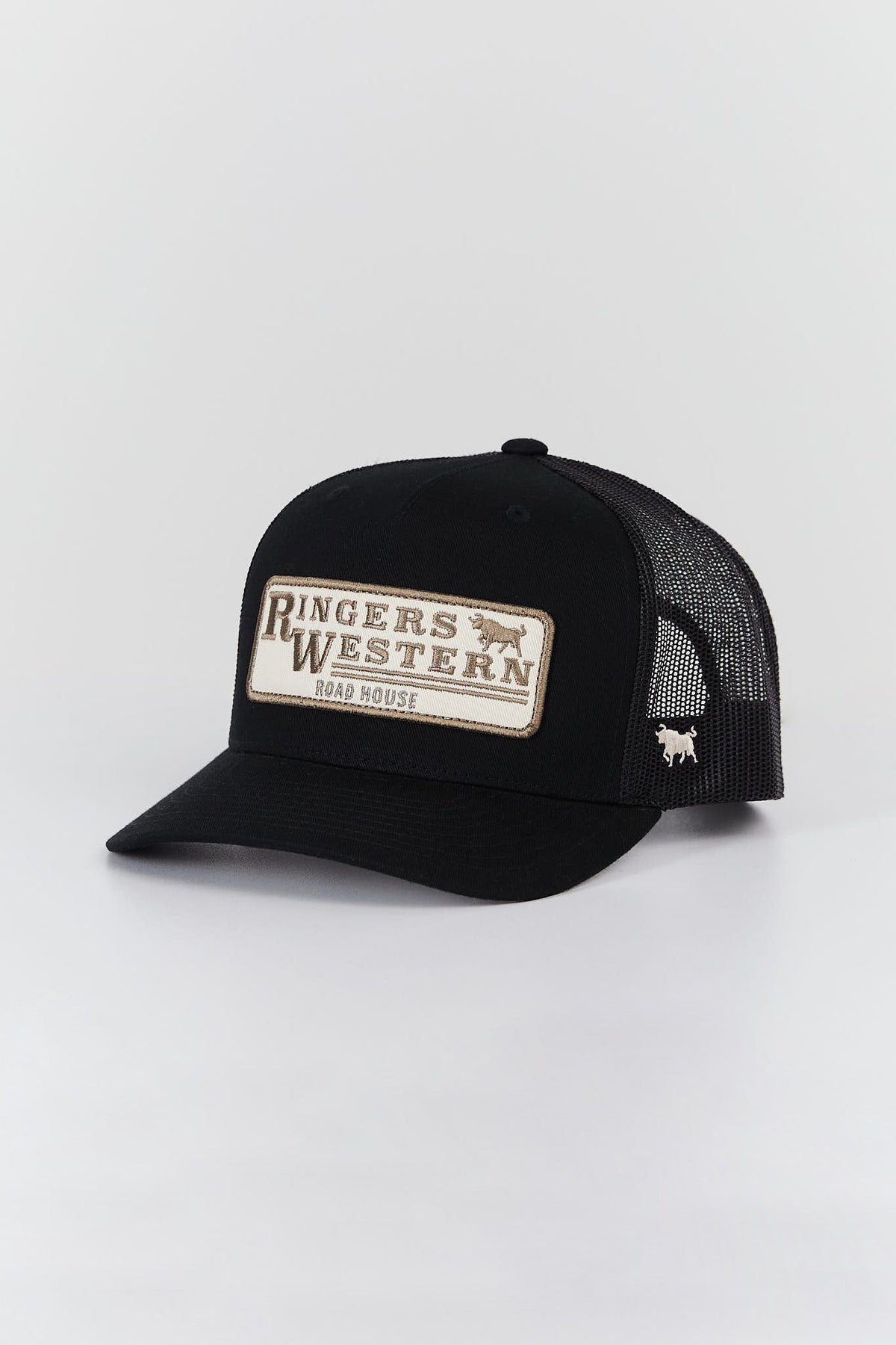 Ringers Western Original Roadhouse Trucker Cap in black