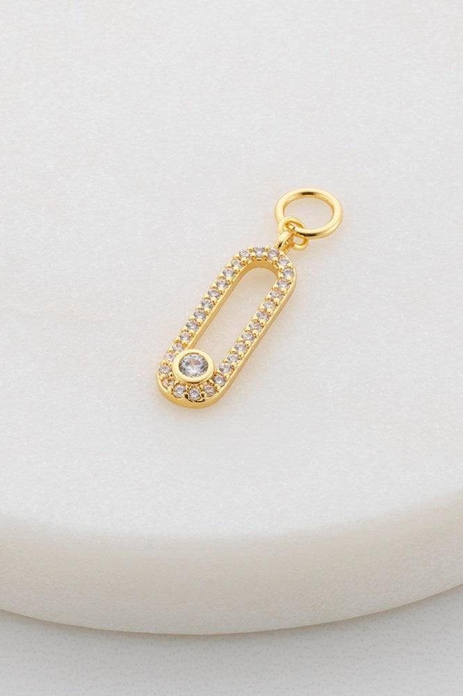 Zafino Clip Charm - Gold