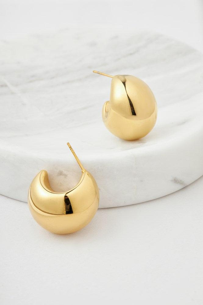 Zafino Hailey Hoop - Gold