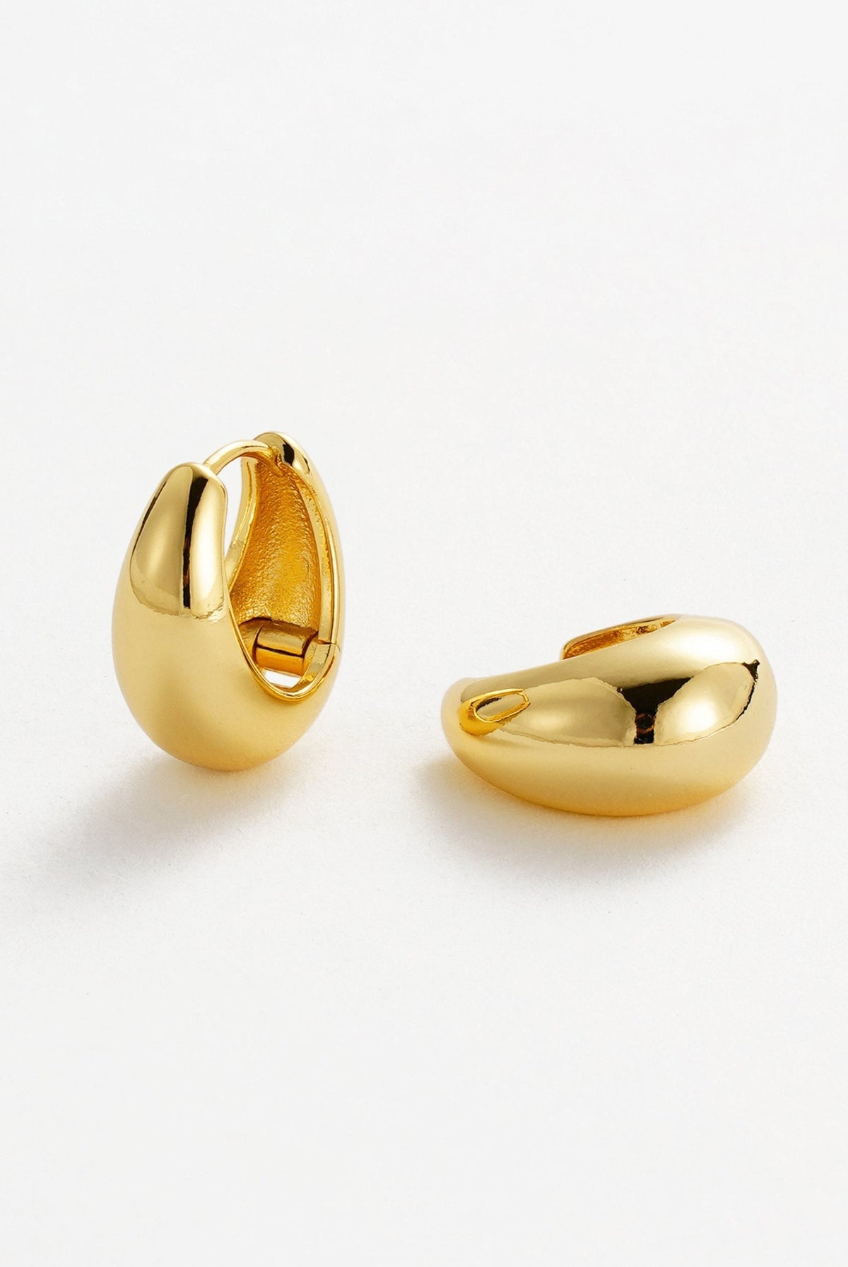 Zafino Steph Hoop - Large - Gold