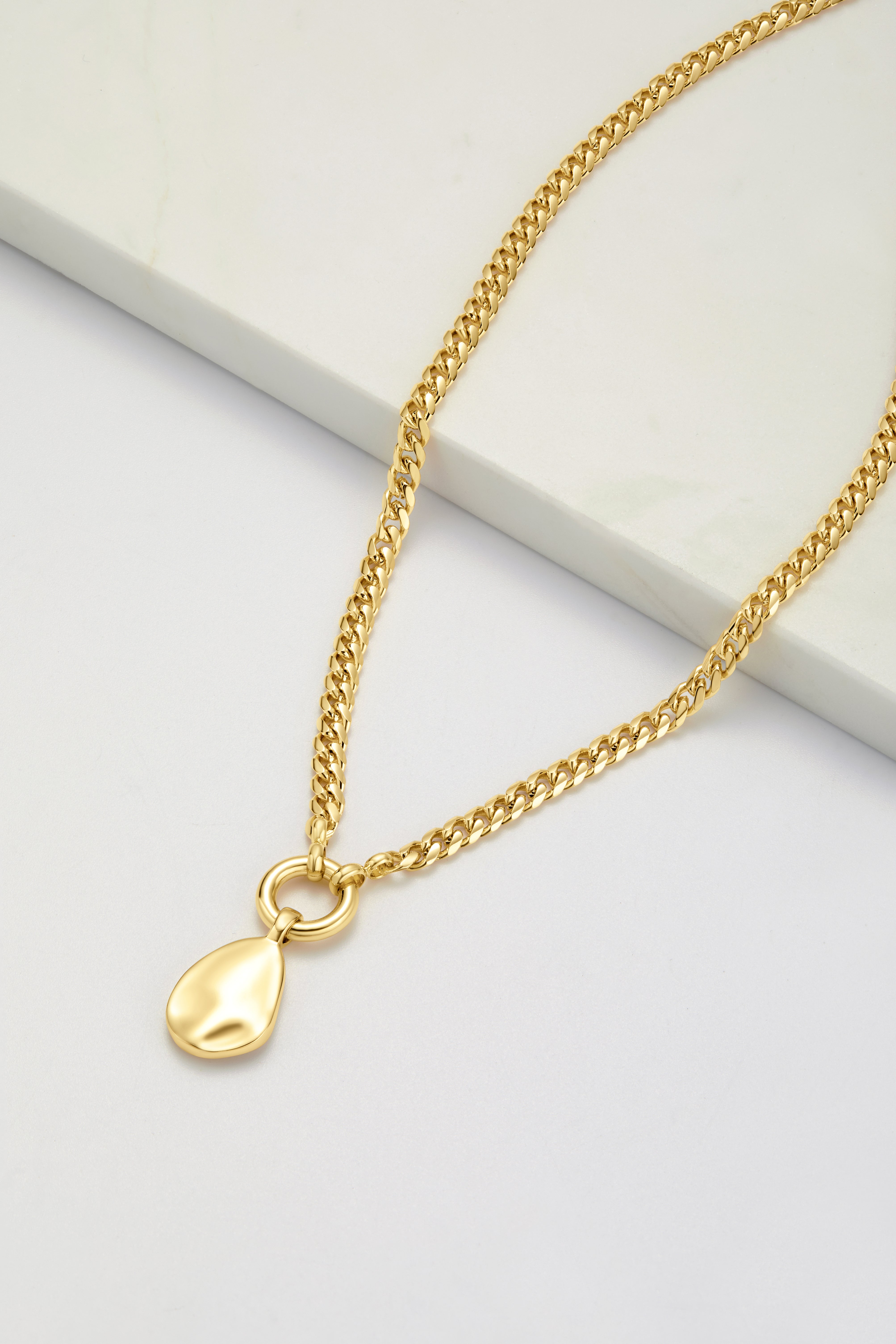 Zafino Willow Necklace - Gold